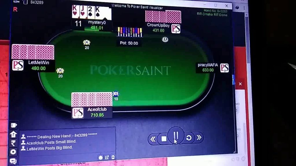 Poker Saint online account